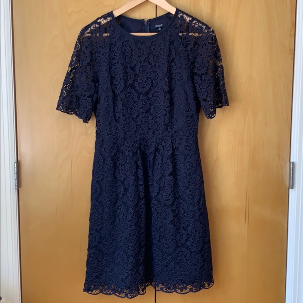 Dark blue Madewell dress